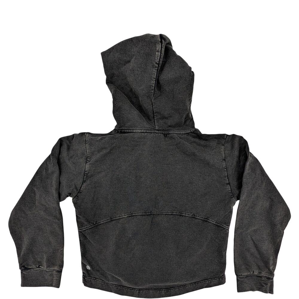 Zella Girls Black Hoodie Pullover Sweatshirt Size M 8/10 - Picture 3 of 5